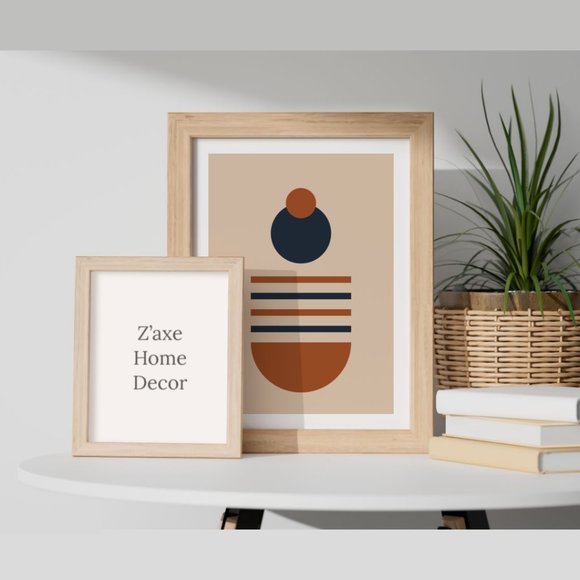 2/$35 Modern Minimalist Abstract Geometric Wall Art Print Home Decor [No Frame] - Picture 5 of 6